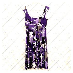 Gorgeous purple/white dress